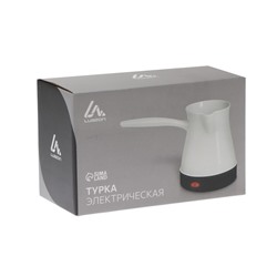 Турка электрическая Luazon LTE-601, 250 мл, 600 Вт, коричневая