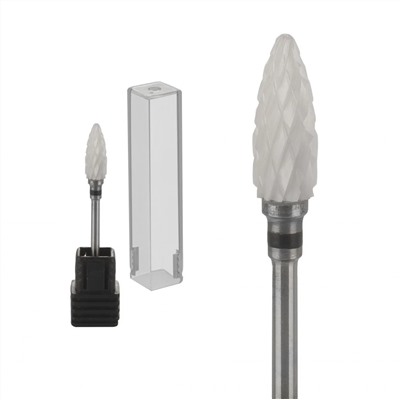 Nail Art Фреза керамическая кукуруза, черный 13243