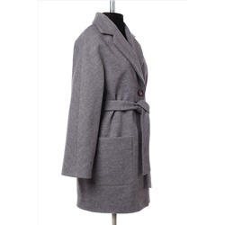 01-10545 Пальто женское демисезонное (пояс)