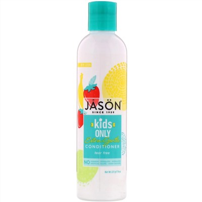 Jason Natural, Kids Only!, Мягкий, натуральный кондиционер для детей, 8 унций (227 г)