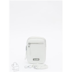 Сумка женская кожаная 1018C white Polina&Eiterou  в Новосибирске