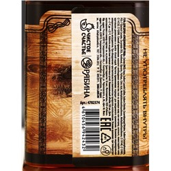 Гель для душа виски «На удачу», 500 мл, аромат древесный с пряными нотами, Чистое счастье