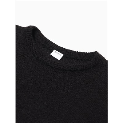 Джемпер женский MINAKU: Knitwear collection, чёрный, размер 48