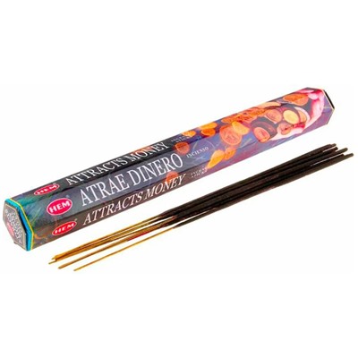 HEM Благовония шестигранник упаковка: Attract Money 6 уп.
