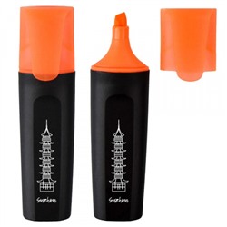 Текстовыделитель 1-4мм "КИТАЙ" оранжевый 58695 Феникс