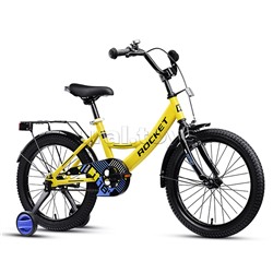 Велосипед 18" Rocket Gem, цвет желтый
