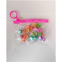 Набор крабиков для волос в боксе (20 шт)