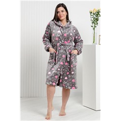 Халат 68013 (Коричневый)