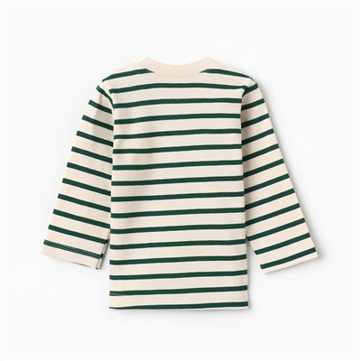 Лонгслив Крошка Я Oranges, рост 62-68 см, молочный