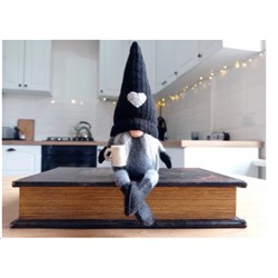 Декоративное украшение Гном 23 см / GH-28/1 /уп 50/100/новогодний