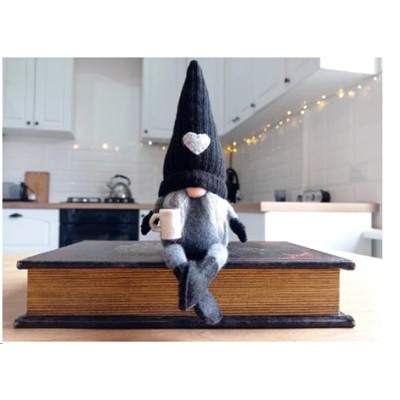 Декоративное украшение Гном 23 см / GH-28/1 /уп 50/100/новогодний