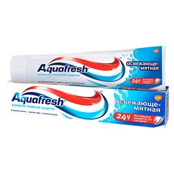 Паста Зубная Aquafresh "Total Care" освежающе- мятная Формула Тройной Защиты, 100 гр