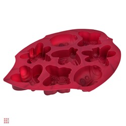 Форма силиконовая "Пчелка" 8 ячеек