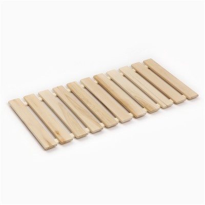 Трапик для бани и сауны, 103×49×3 см, деревянный