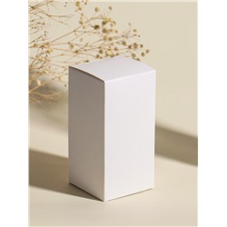 Свеча-цилиндр декоративная «Столбик. Экзотические растения», нежно-голубая, 5×5×11.7 см