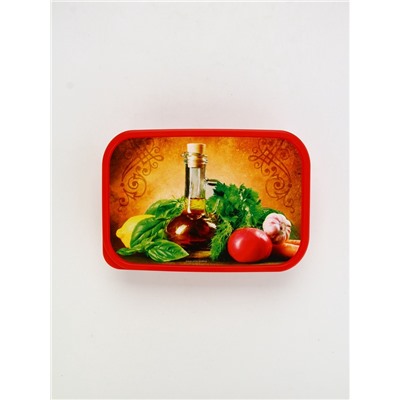 Ланч - бокс прямоугольный «Прованские травы», 1200 мл