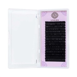 Enigma Ресницы на ленте 16 линий 12 мм, D, 0,05 мм, черный 11674