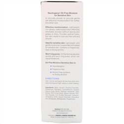 Neutrogena, Увлажняющий лосьон без масел, деликатное увлажняющее средство для лица, для чувствительной кожи, 118 мл (4 жидк. унции)
