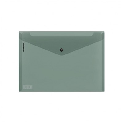 Папка с кнопкой  А4 160мкм 50289 Glossy Classic полупрозрачная ассорти ErichKrause