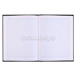 Бизнес-блокнот 80л. "Черная кошка - 2" А5 (пер.7БЦ, глянц.ламинир., цвет.мелов.обл.)