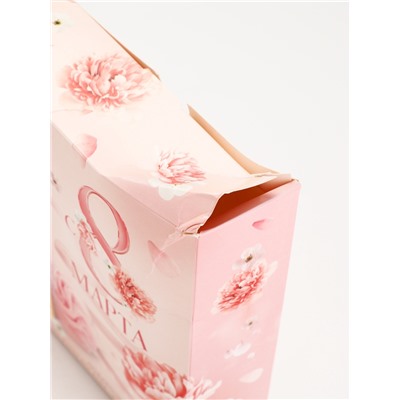 УЦЕНКА Набор "С 8 марта!", гель для душа во флаконе шампанское, 250 мл и мочалка для тела