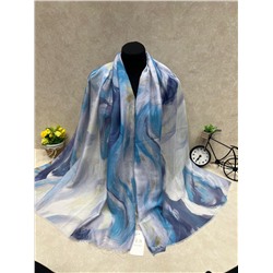 Легкий платок на голову и шею, мультицвет