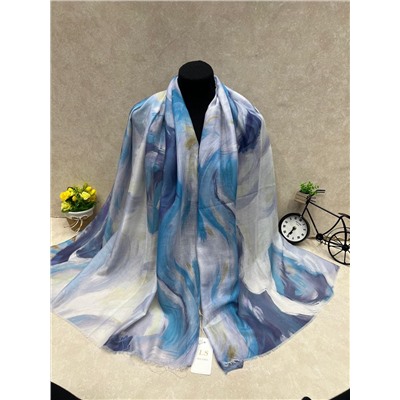 Легкий платок на голову и шею, мультицвет