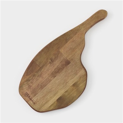 Доска деревянная для подачи Adelica «Стэйкхаус», 30×15×1,8 см, берёза