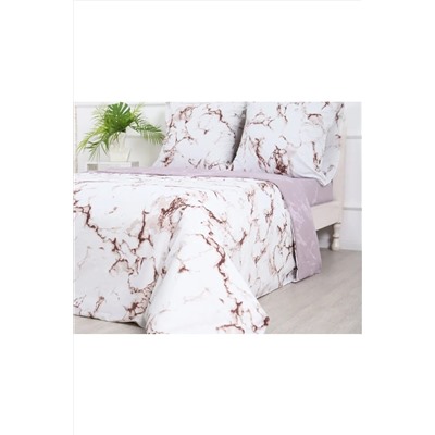 КПБ Мрамор поплин, наволочки 70х70см НАТАЛИ, 1117326