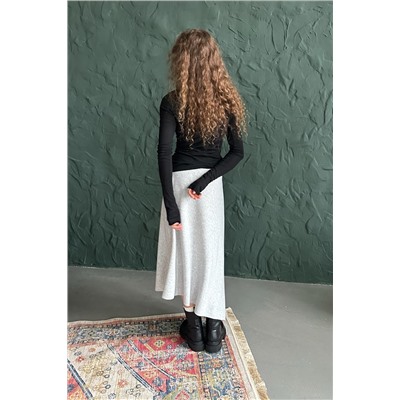 Юбка женская  ASY106/01/Серый меланж