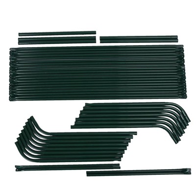 Мини-теплица, 4.9×1.4×1.15 м, стальной каркас d=16 мм, спанбонд 60 г/м²