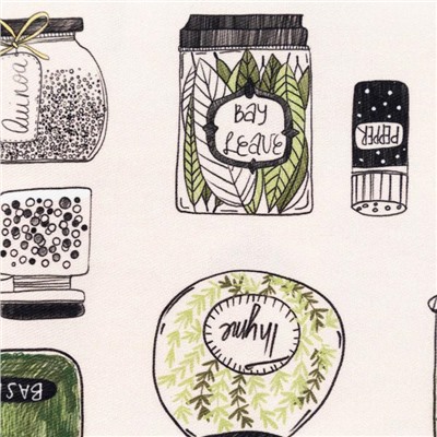 Скатерть Этель «Kitchenware» 149×250 см, 100% хлопок, саржа 190 г/м²