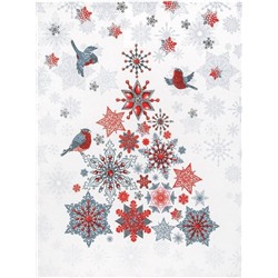 Набор 3 полотенца "Серпантин", рогожка