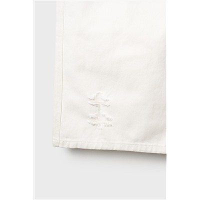 Брюки текстильные джинсовые для девочек PLAYTODAY, 1243850