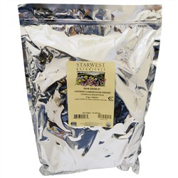 Starwest Botanicals, Экстра органические цветы лаванды, 453,6 г (1 фунт)