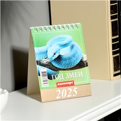 Календарь настольный, домик «2025», 14×10 см