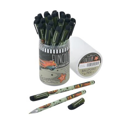 Ручка шариковая 0.5 мм "HappyWrite. FunColor.Машина" синяя 20-0215/69 Bruno Visconti