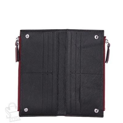 Женский кошелек 1701BG wine red S-Style