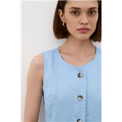 Жилет  J25 2V_Nile Blue/Голубой