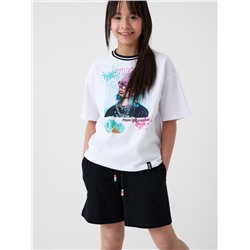 Шорты трикотажные для девочек, 2 шт в комплекте