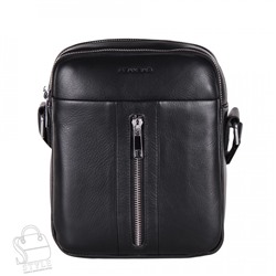 Сумка мужская кожаная 816-1BH black Heanbag