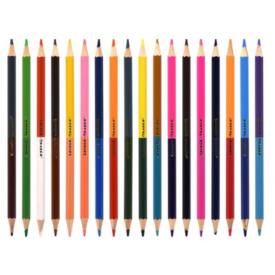 Карандаши 36цв 18 шт. двусторонние КДКМ36 Каляка-Маляка