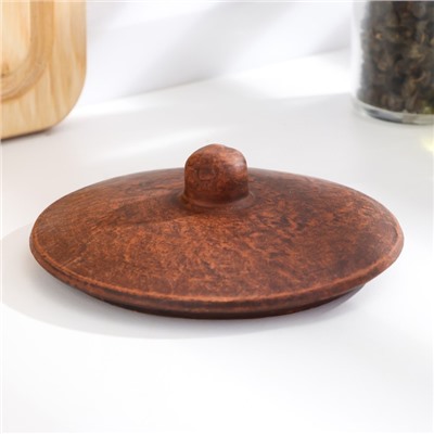 Горшок для жаркого «Колос», 600 мл, красная глина