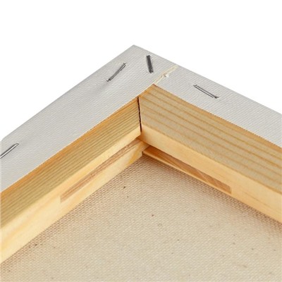 Холст на подрамнике «Гамма. Студия», хлопок 100%, 40×50×1.8 см, акриловый грунт, мелкозернистый, 280 г/м²