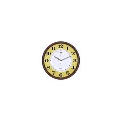 Часы настенные 270x270x30мм Atlantis D764A brown