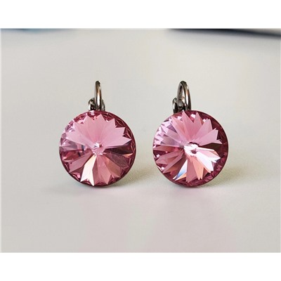 Серьги с кристаллами Swarovski