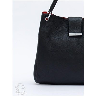 Сумка женская кожаная 98357SP black Velina Fabbaino-Safenta