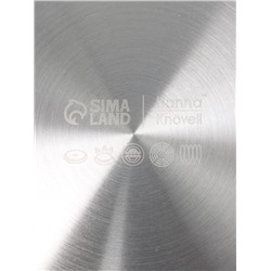 Сковорода 3Ply Hanna Knövell, d=30 см, h=5.5 см, толщина 2.2 мм, индукция, антипригарное покрытие, нержавеющая сталь