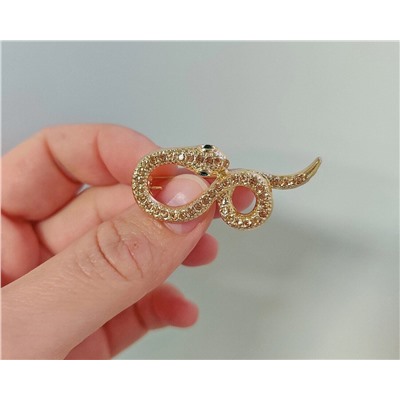 Брошь-кулон ЗМЕЙКА