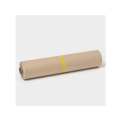 Бумага для выпечки марка «П», подпергамент, 38 см×100 м, плотность 45 г/м², бежевая